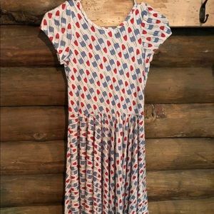 Vintage Lularoe dot dot smile bomb pop kids dress​